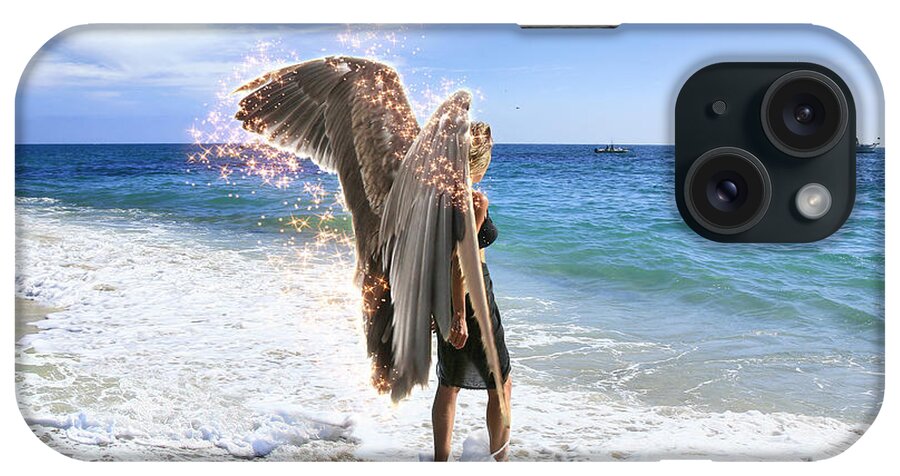 Angel iPhone Case featuring the photograph Stand Your Ground I Am With You by Acropolis De Versailles