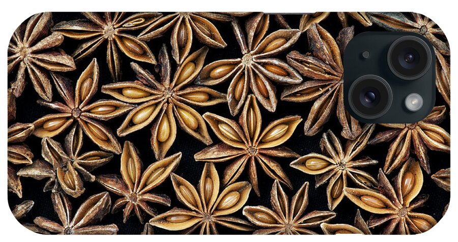 Star Anise iPhone Case featuring the photograph Star Anise Pattern by Tim Gainey