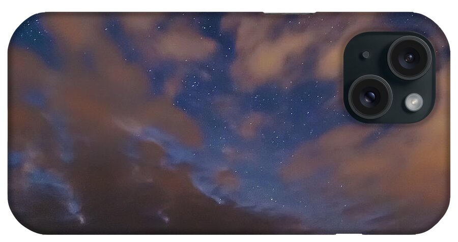 Starlight Skyscape iPhone Case featuring the photograph Starlight Skyscape by Marty Saccone