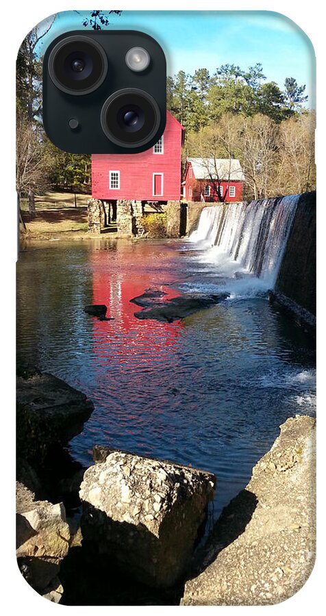 Scenic iPhone Case featuring the photograph Starr's Mill In Senioa Georgia 2 by Donna Brown