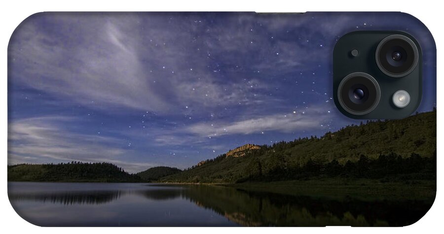 Cloud iPhone Case featuring the photograph Starry night by Jeff Niederstadt