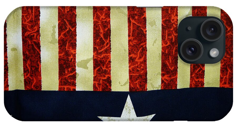 Old iPhone Case featuring the photograph Stars and Stripes by Richard Reeve