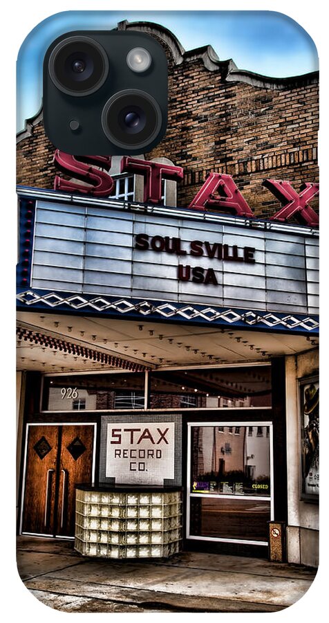Memphis iPhone Case featuring the photograph Stax Records by Stephen Stookey