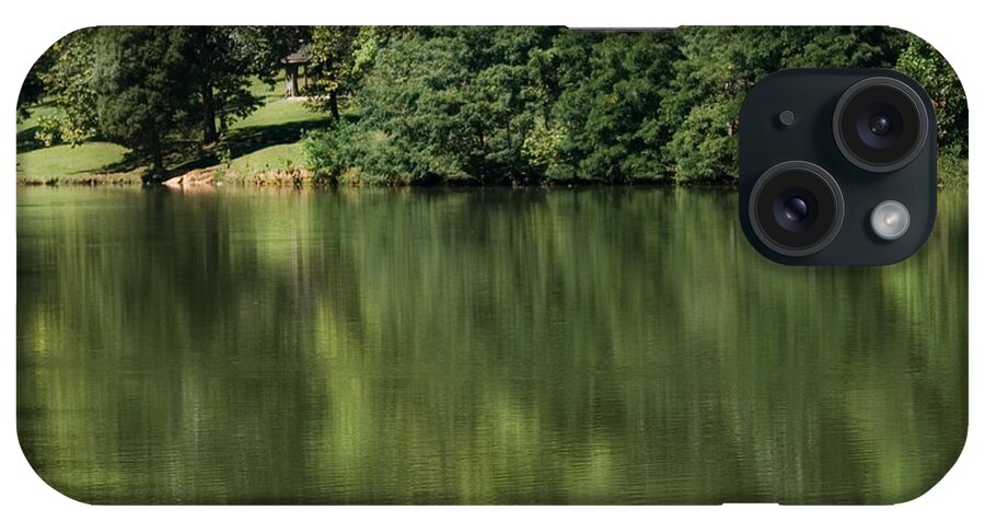 Bristol iPhone Case featuring the photograph Steele Creek Park Reflections by Denise Beverly