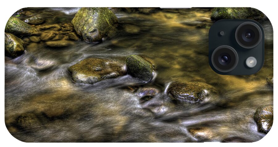 River iPhone Case featuring the photograph Stepping Stones by Harry B Brown