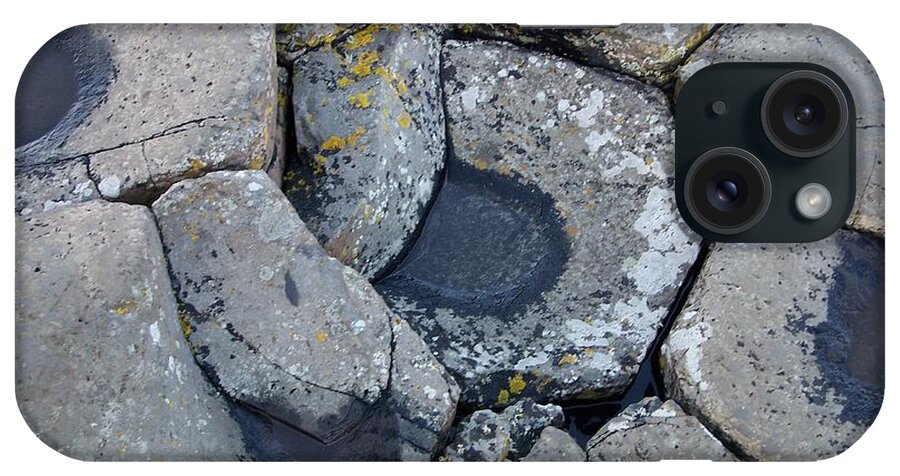 Stones iPhone Case featuring the photograph Stones on Giant's Causeway by Marilyn Zalatan