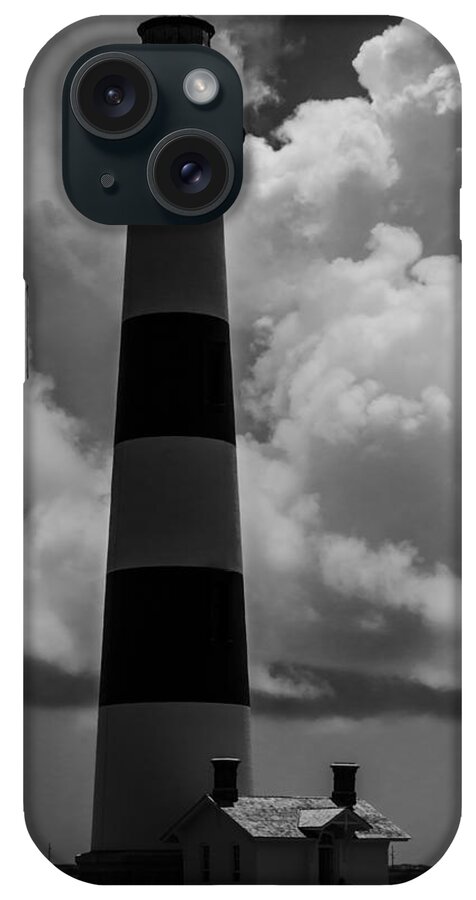 Bradley Clay iPhone Case featuring the photograph Storm at Bodie Light by Bradley Clay