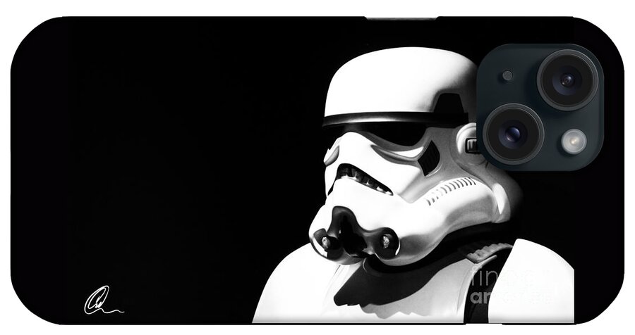Star Wars iPhone Case featuring the photograph Stormtrooper by Chris Thomas