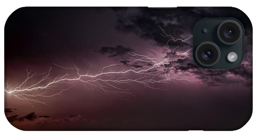 Storm iPhone Case featuring the photograph Stormy Skies by John Crothers