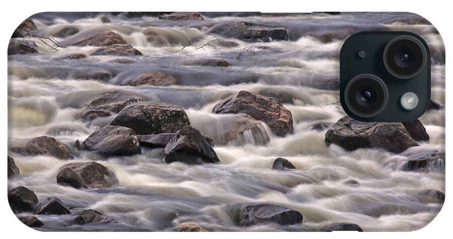 Rock iPhone Case featuring the photograph Streaming Rocks by Hany J
