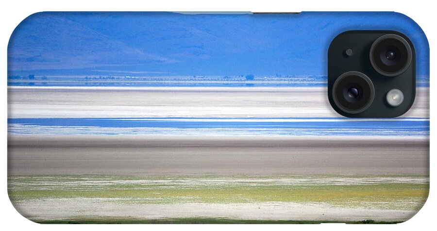 Scenic iPhone Case featuring the photograph Striations at Honey Lake by AJ Schibig