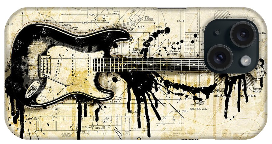 Fender iPhone Case featuring the digital art Legacy by Gary Bodnar
