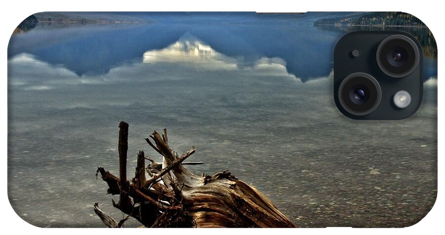 Glacier National Park iPhone Case featuring the photograph Stumped by Adam Jewell