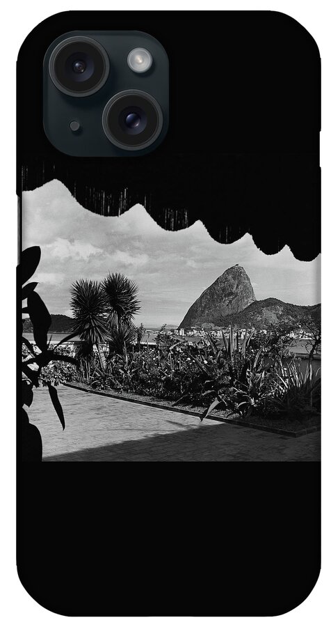 Sugarloaf Mountain Seen From The Patio At Carlos iPhone Case