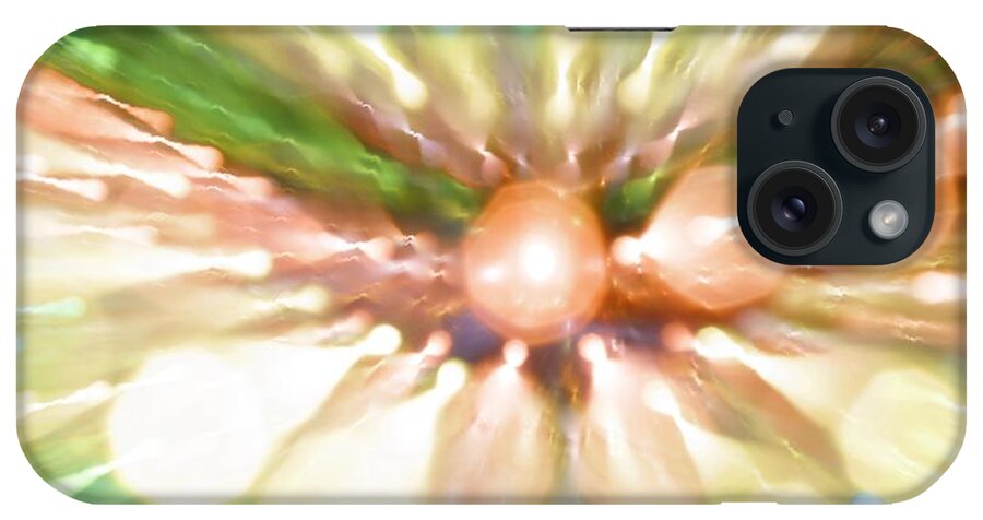 Abstract iPhone Case featuring the photograph Suicide Blonde by Dazzle Zazz