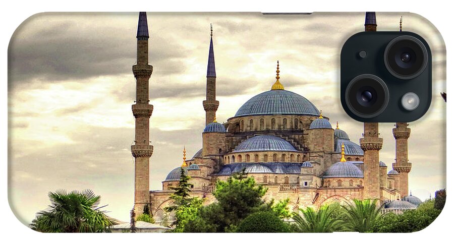Istanbul iPhone Case featuring the photograph Sultan Ahmed Mosque by Bashar Shglila