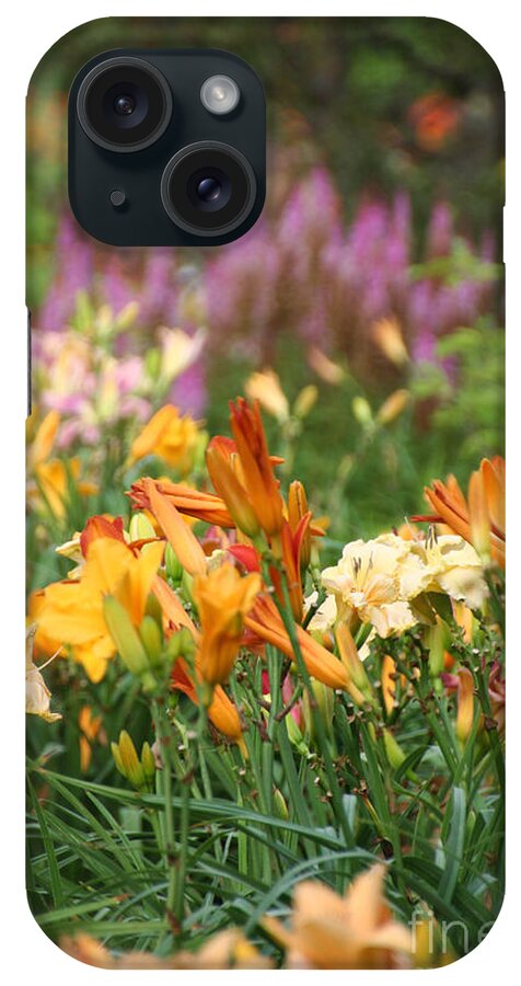 Flower iPhone Case featuring the photograph Summer Colors Engaged by Susan Herber