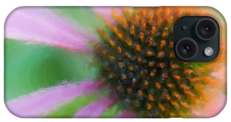 Macro iPhone Case featuring the photograph Summer Dreams - Digital Chalk by Heidi Smith