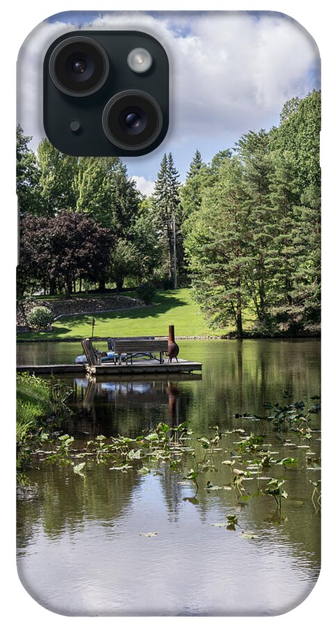 Pennsylvania iPhone Case featuring the photograph Summer Pond by Weir Here And There