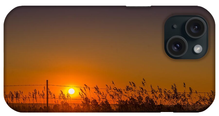 Dakota iPhone Case featuring the photograph Summer Sunrise on the Plains by Greni Graph