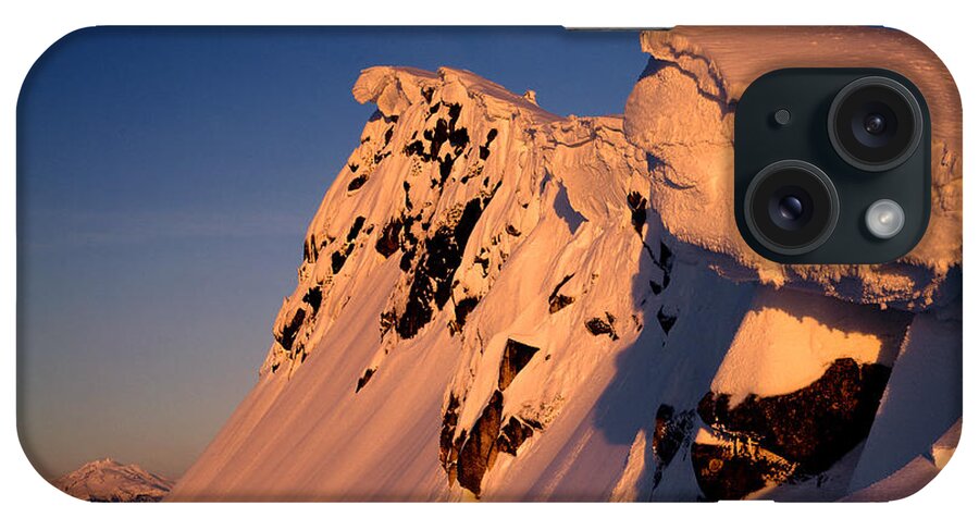 Summit iPhone Case featuring the photograph 2M4414-Summit of Mt. Pilchuck by Ed Cooper Photography