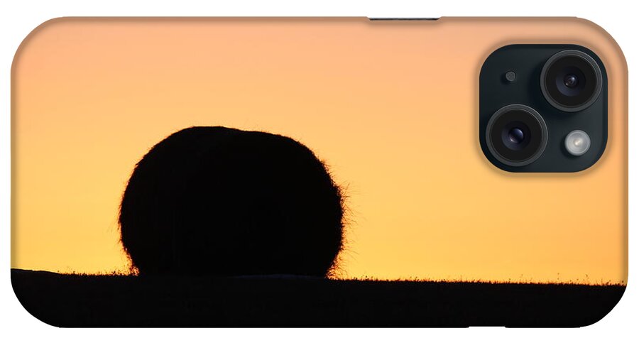 Sun Rise iPhone Case featuring the photograph Sun Rise Silhouette by Ann E Robson