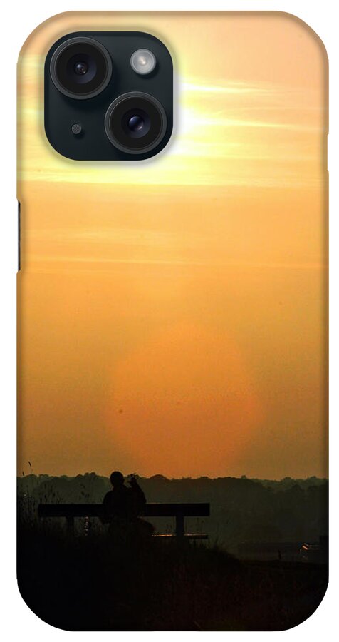Sunset iPhone Case featuring the photograph Sunday sunset by Pedro Fernandez
