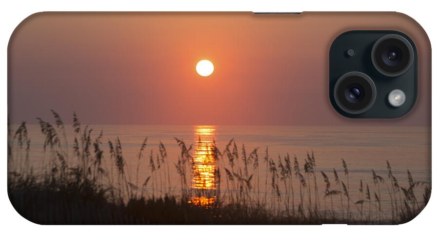 Sunrise iPhone Case featuring the photograph Sunrise at Corolla Outer Banks North Carolina by Diane Diederich