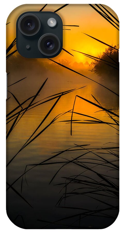 Los Angeles iPhone Case featuring the photograph Sunrise at the Sepulveda Dam Wildlife Reserve by Joe Doherty