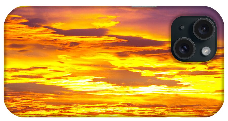 Sunrise iPhone Case featuring the photograph Sunrise Bright Union Reservoir by James BO Insogna