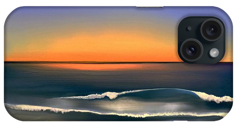 Sunrise iPhone Case featuring the digital art Sunrise by Dale  Ford