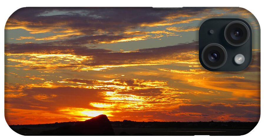 Sunrise iPhone Case featuring the photograph Sunrise Magic by Dianne Cowen Cape Cod Photography
