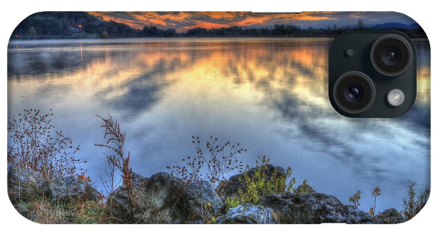 Lake iPhone Case featuring the photograph Sunrise On The Lake by Jaki Miller