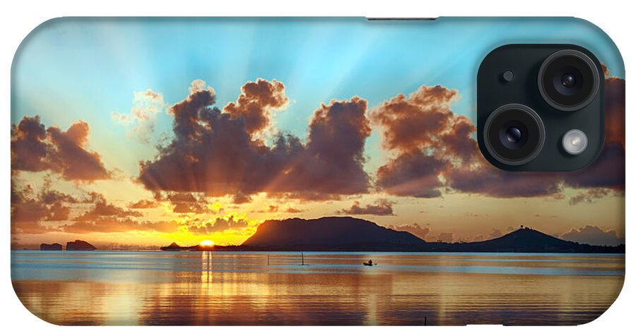 Hawaii iPhone Case featuring the photograph Sunrise over Marine Corps Base Hawaii by Dan McManus