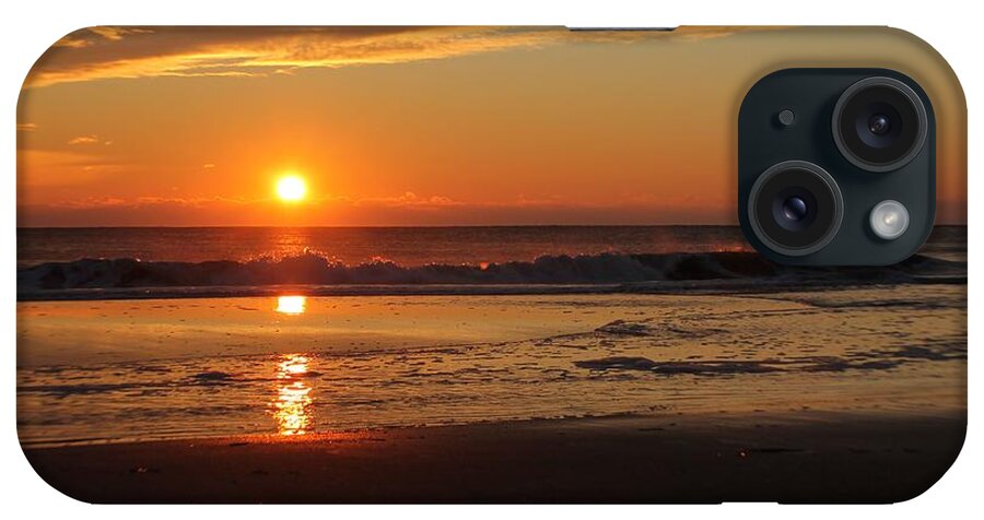 Sun iPhone Case featuring the photograph Sunrise Serenity by Robert Banach