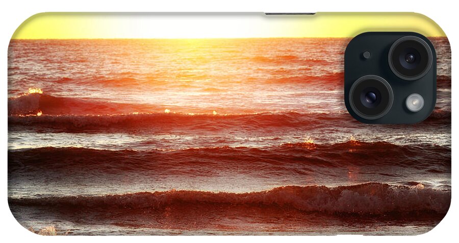 Sunset iPhone Case featuring the photograph Sunset Beach by Daniel George