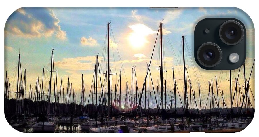 Baltimore iPhone Case featuring the photograph Sunset Cove by Chris Montcalmo
