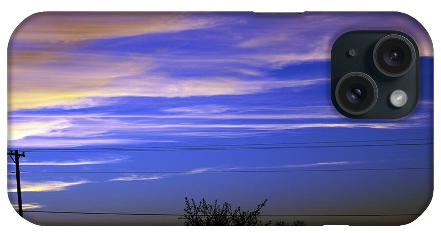 Sunset iPhone Case featuring the photograph Sunset in Melissa 2 by Edward Hawkins II