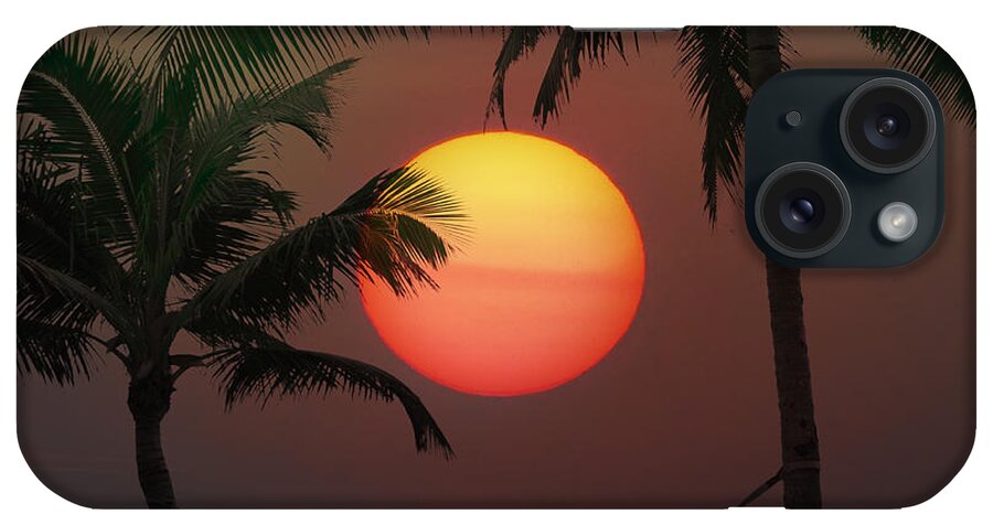 Sunset iPhone Case featuring the photograph Sunset in the Keys by Bill Cannon