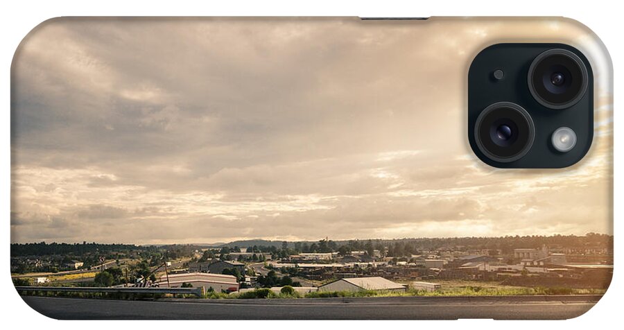 Drive iPhone Case featuring the photograph Sunset On Utah State by Franckreporter
