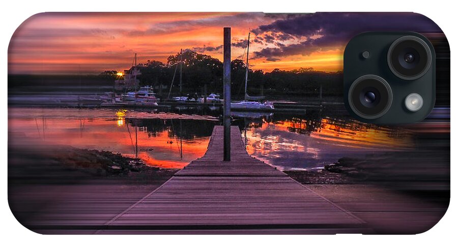 Sunset iPhone Case featuring the photograph Sunset Spin by Glenn Feron
