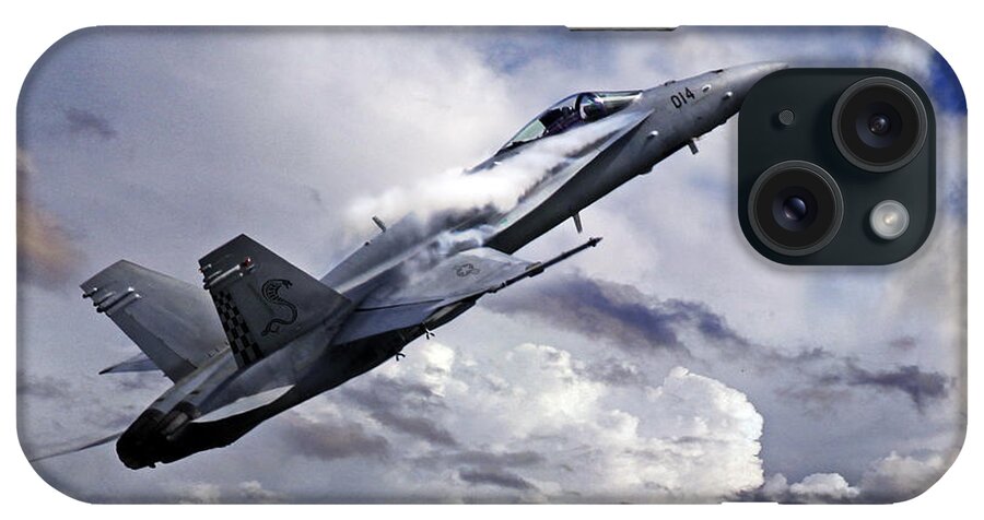 F18 Super Hornet iPhone Case featuring the digital art Super Hornet by Airpower Art