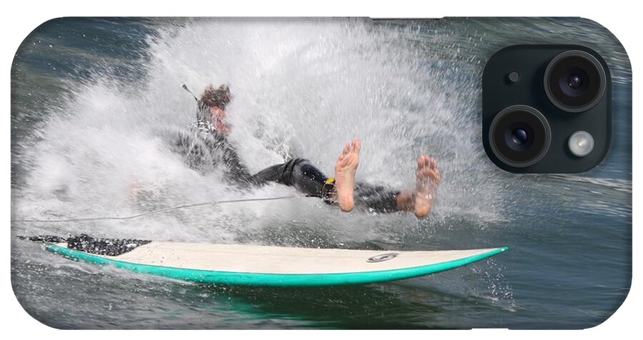 Surfer iPhone Case featuring the photograph Surfer Wipeout by Nathan Rupert