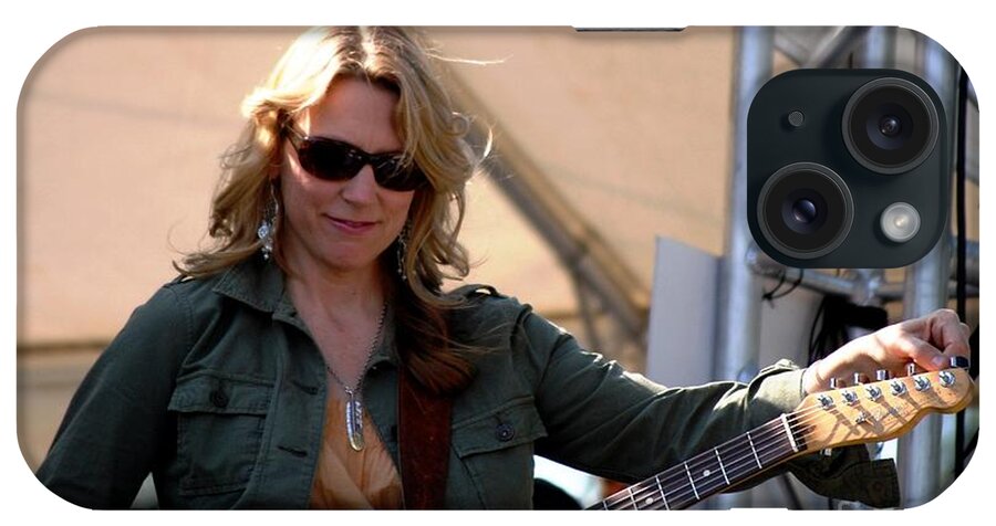 Music iPhone Case featuring the photograph Susan Tedeschi by Angela Murray