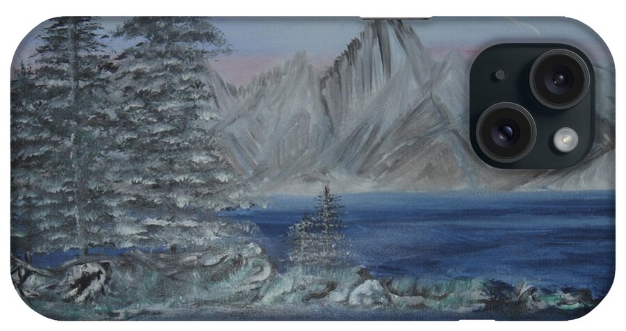 Lakes iPhone Case featuring the painting Swan Lake by Suzanne Surber