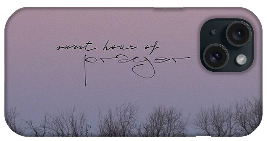 Godisgood iPhone Case featuring the photograph Sweet Hour Of Prayer

sweet Hour Of by Traci Beeson