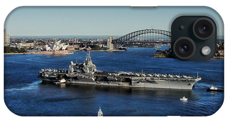 Ship iPhone Case featuring the photograph Sydney Harbor by John Swartz
