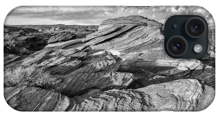 Horseshoe iPhone Case featuring the photograph Symphony of Frozen Waves Horseshoe Bend Page Glen Canyon Arizona - Navajo Nation by Silvio Ligutti