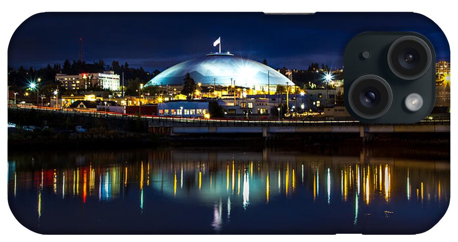 Tacoma iPhone Case featuring the photograph Tacoma Dome Reflections by Rob Green