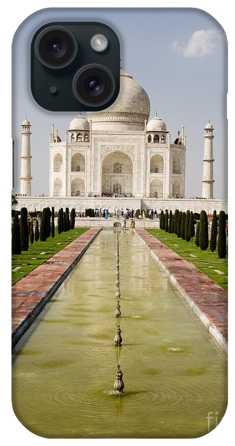Agra iPhone Case featuring the photograph Taj Mahal, India by John Shaw
